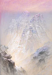 Sasso di Pelmo, gesehen von St. Luzia, Tirol