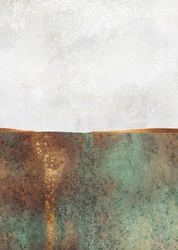 Goldene Patina Horizont