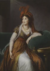 Gräfin Anna Alexandrowna Golizyna, geborene Prinzessin Bagrationi-Gruzinskaya 1763-1842, 1797