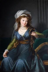Porträt der Gräfin Jekaterina Skawronskaja, geborene von Engelhardt, 1761-1829