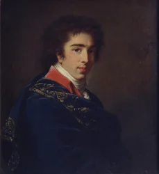Porträt von Prinz Iwan Bariatinski, 1800