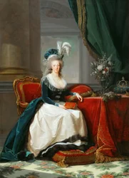 Porträt von Königin Marie Antoinette von Frankreich 1755-1793, ca. 1788