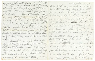 Autographenbrief an John Ruskin, Casa Giudi, Florenz, 3. Juni 1859