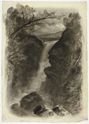 Bergwasserfall