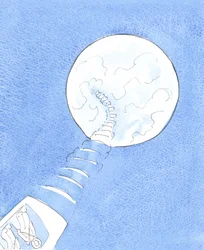 Ein Astronaut, der zur Erde zurückblickt, die er verlassen hat, kann die Dinge aus der richtigen Perspektive sehen, erkennen, was für den Flug wichtig war und was unnötige Sorgen verursacht hat, 2005