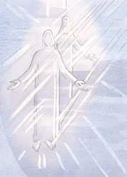 Die heilige Mutter Christi erlebte seine Leiden; und sein ganzer lieber Körper, jetzt verwundet, war aus ihrem Fleisch gekommen