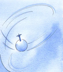 Der Ausdruck der Liebe Christi steigt vom Altar auf; doch dieselbe Liebe wurde vor Beginn der Zeit ausgedrückt und wird ewig fortbestehen