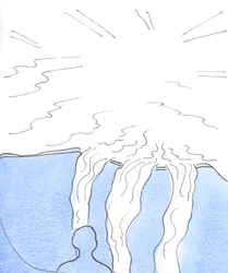 Gottes Liebe zu uns ist wie ein riesiger Wasserkörper, der niemals erschöpft werden kann und niemals aufhören wird zu fließen