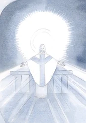 Ich sah Christus in Majestät bei der Messe