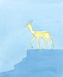 In seiner Gnade und Schönheit ist Gott wie ein springendes Geschöpf der Ebenen, wie eine Gazelle: exquisit anzusehen, anmutig in jeder Handlung und Bewegung, schnell auf den kleinsten Schrei oder die geringste Störung zu reagieren, und doch