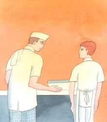 Genauso wie ein Koch freundlich zu seinem Lehrling ist, wenn er ihn daran erinnert, dass er die Eier in seiner Biskuitmischung vergessen hat, so sprechen wir aus Nächstenliebe, nicht aus Hartherzigkeit