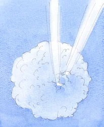 Die Sünden und die Eigenliebe, die in unserer Welt gezeigt werden, bedecken unsere Welt wie eine alles umhüllende Wolke