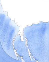 Durch seine Himmelfahrt schafft Christus eine mächtige Verbindung zwischen den Menschen und Gott, weil er sowohl wahrer Gott als auch wahrer Mensch ist.