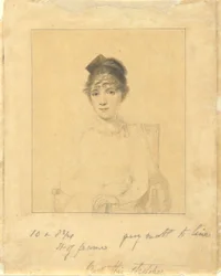 Harriet Trumbull (Tochter von Gouverneur Jonathan Trumbull, Jr.; Ehefrau von Benjamin Silliman vom Yale College)