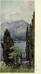 Monte Crocione, Lago di Como, Illustration aus 