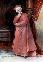 Arthur Bourchier in Der Bischofs Zug, um 1902