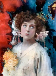 Florence Collingbourne in San Toy, ca. 1902