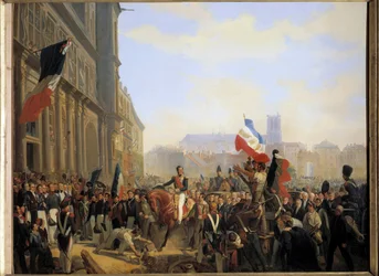 Revolution von Juli 1830: Louis Philippe, Herzog von Orleans (der später König von Frankreich wurde)