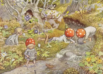 Tomtebobarnen Der Bach