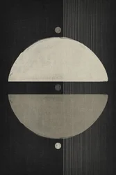 Abstrakte Kreisbalance