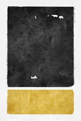 Abstrakter Gold-Schwarz-Kontrast