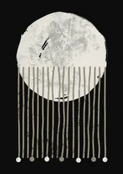 Abstrakter Mondfall