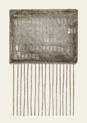 Gealterte Gitterform