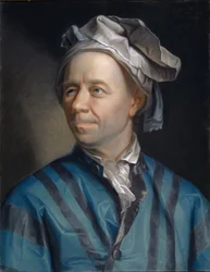 Porträt des Mathematikers Leonhard Euler 1707-1783, 1753