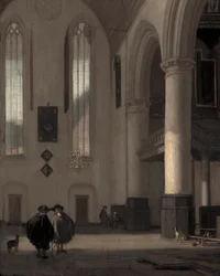 Innenraum einer protestantischen Kirche