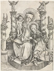 St. Anna, die Jungfrau und das Christuskind