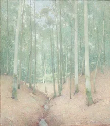 Waldinneres, ca. 1910