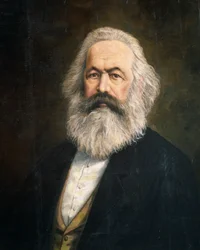 Porträt von Karl Marx