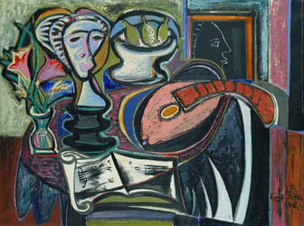 Stillleben mit Laute