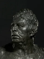 Büste von Ingres (Detail)