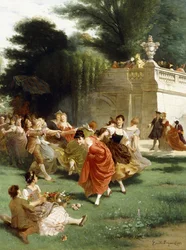 Ländliches Fest, 1878