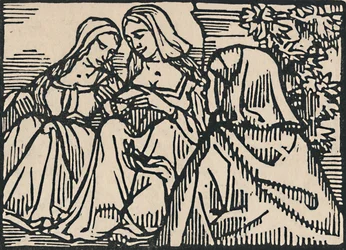 Illustration für Villons Ballade Des Femmes De Paris, 1919