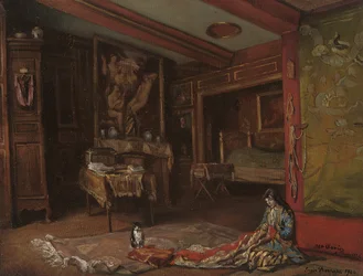 Mein Zimmer in Tonnerre, 1920