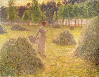Die Ährenleserinnen, Mitte der 1890er Jahre