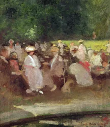Sommer im Park, ca. 1881
