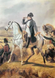 Detail von Napoleon aus der Schlacht von Wagram, 6. Juli 1809, 1836
