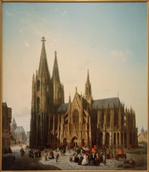 Kölner Dom in antizipierter Vollendung