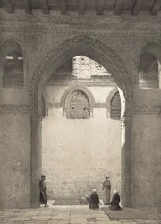 Moschee DAhmed-Ibn-Toulon, graviert von Philippe Benoist (1813-1905) 1877