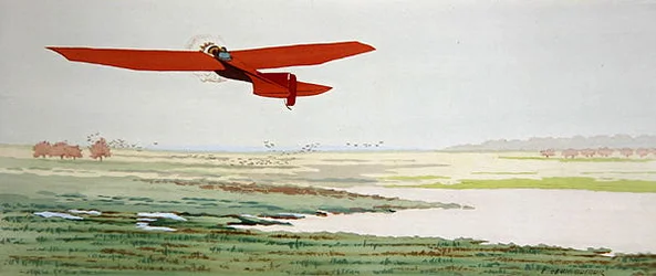Leichtflugzeug, veröffentlicht von Mabileau, Paris
