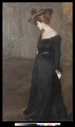 Porträt einer Dame