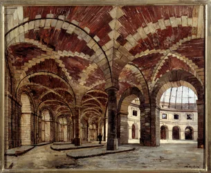 Innenansicht der alten Weizenhalle