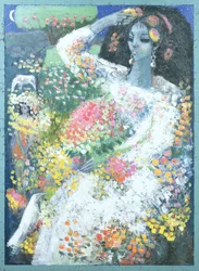 Seraphine in jungen Jahren