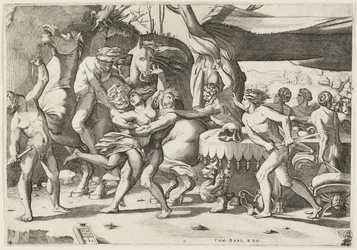 Kampf der Lapithen und Kentauren