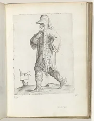 Mann mit Bart (Diversarum gentium nostrae aetatis habitus)
