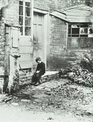 Ein Junge in Frogmore, London, 1888