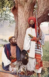 Afridis und Pathan-Stämme